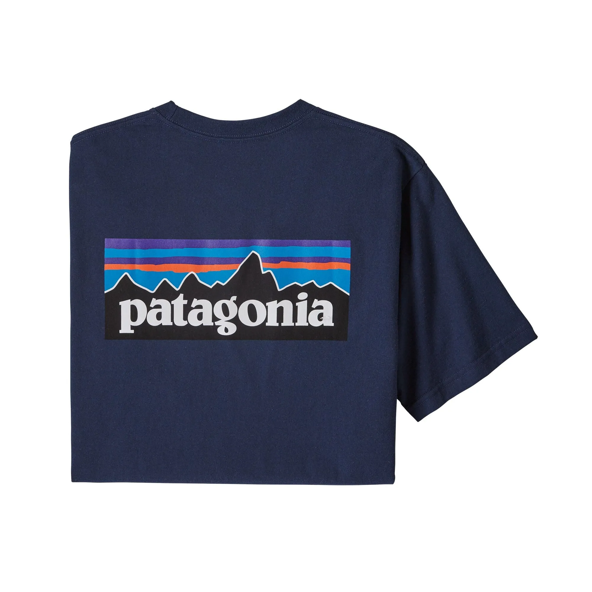 Patagonia - M's P-6 Logo Responsibili-Tee - Navy