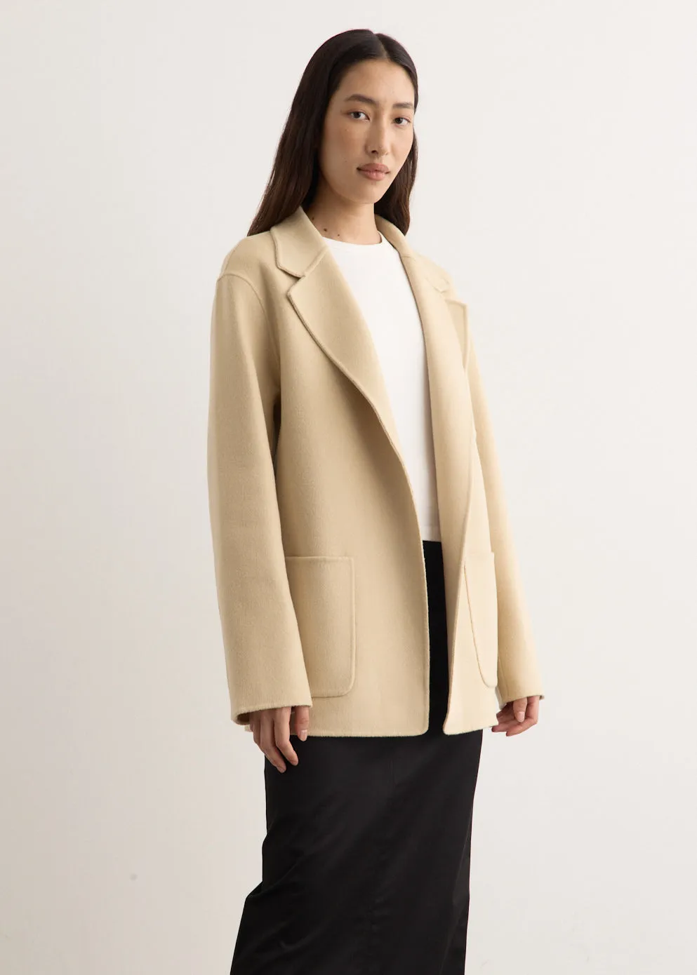 Patch Pocket Double Jacket