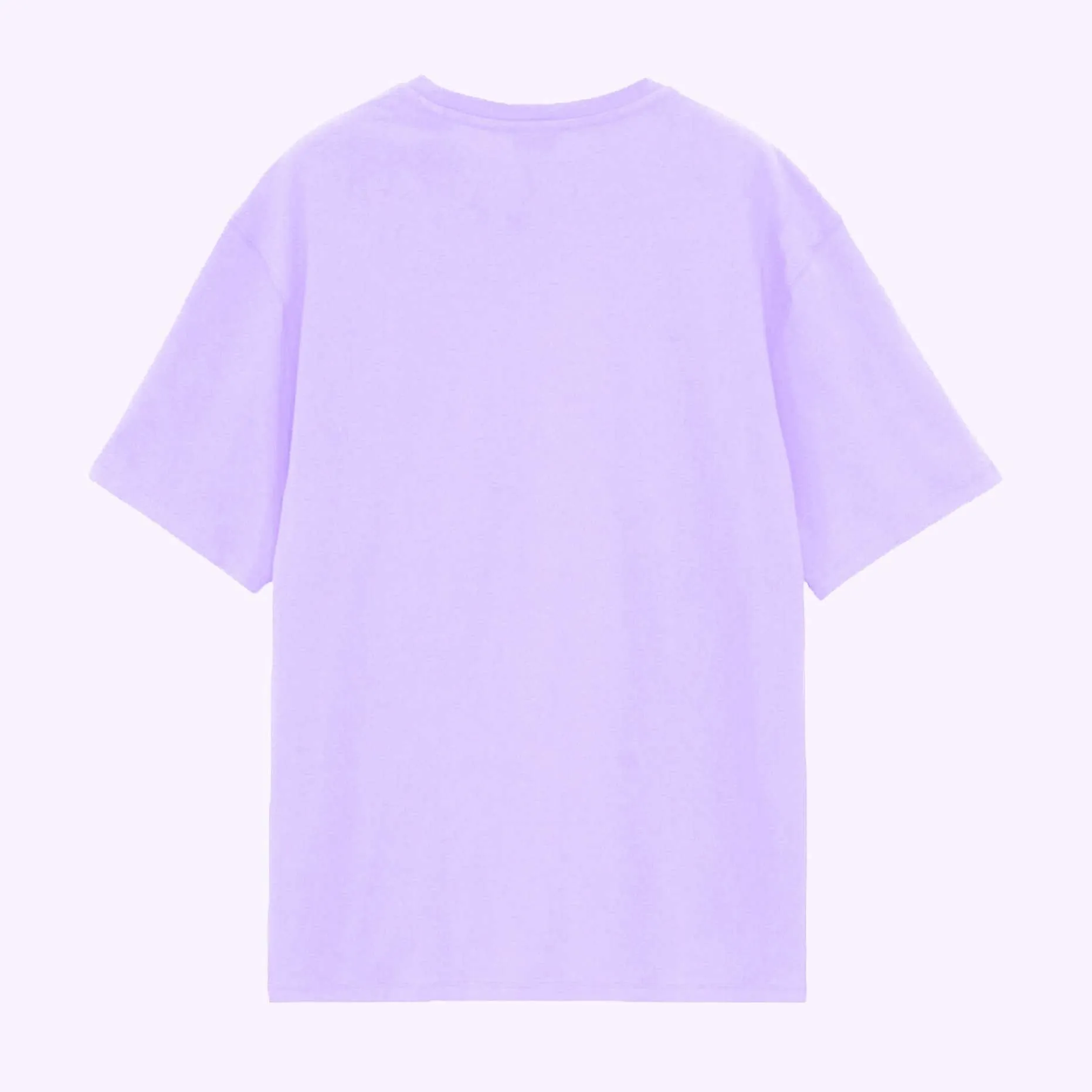 Peach Blossom Oversized Printed T-Shirt