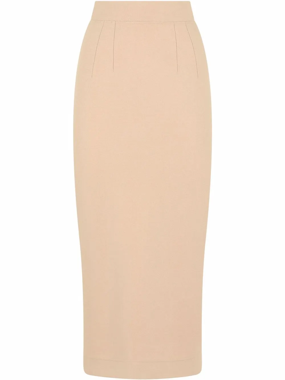 Pencil midi skirt