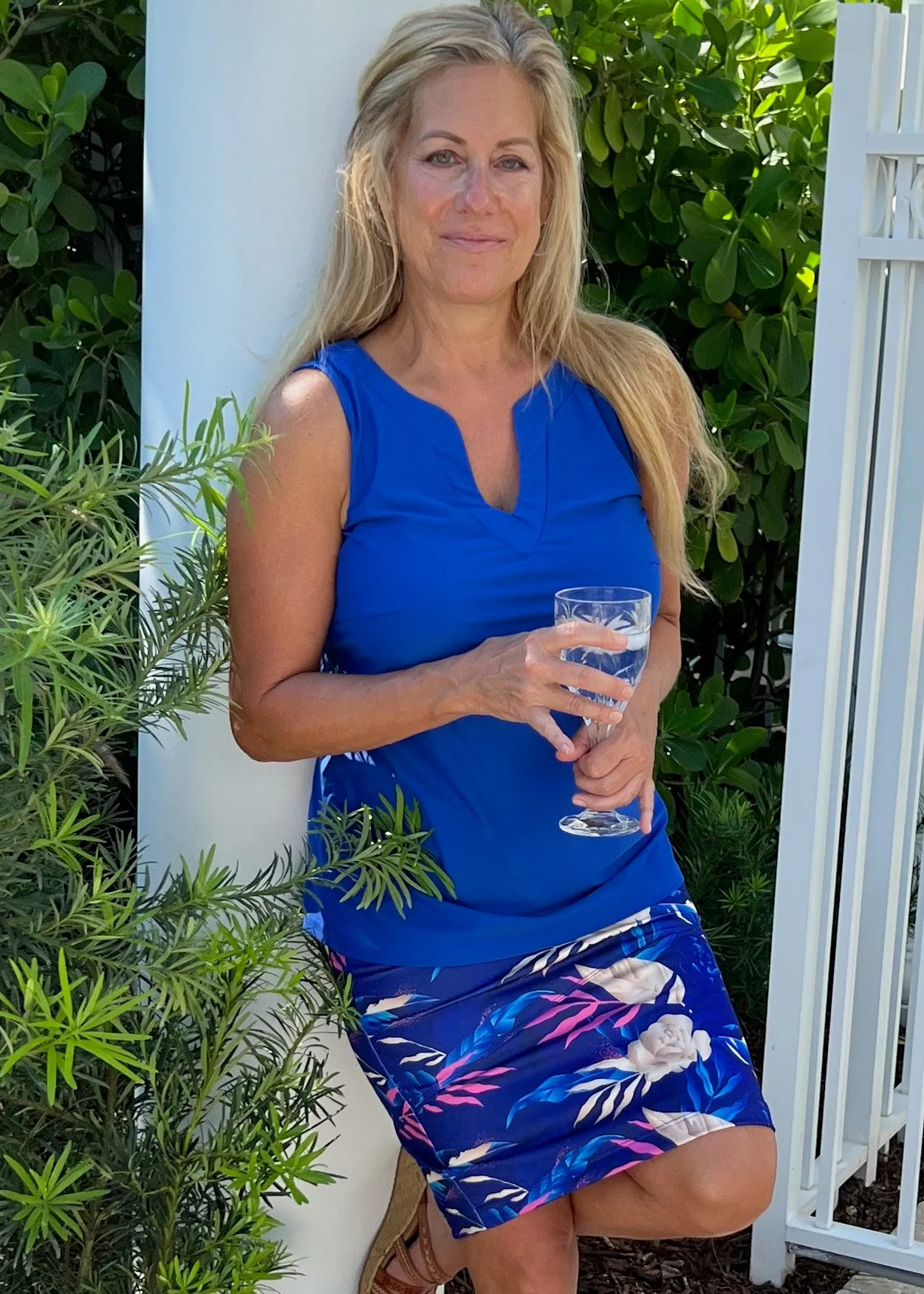 Pencil Skirt / Compression Skirt - Pink Fern - Classic Collection