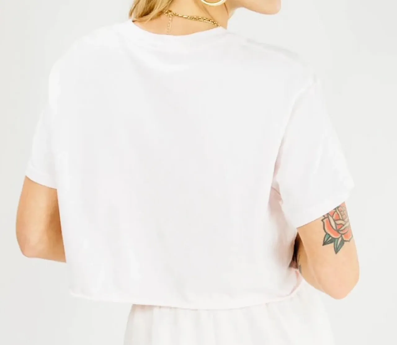 Perfect White Tee Courtney Crop Tee