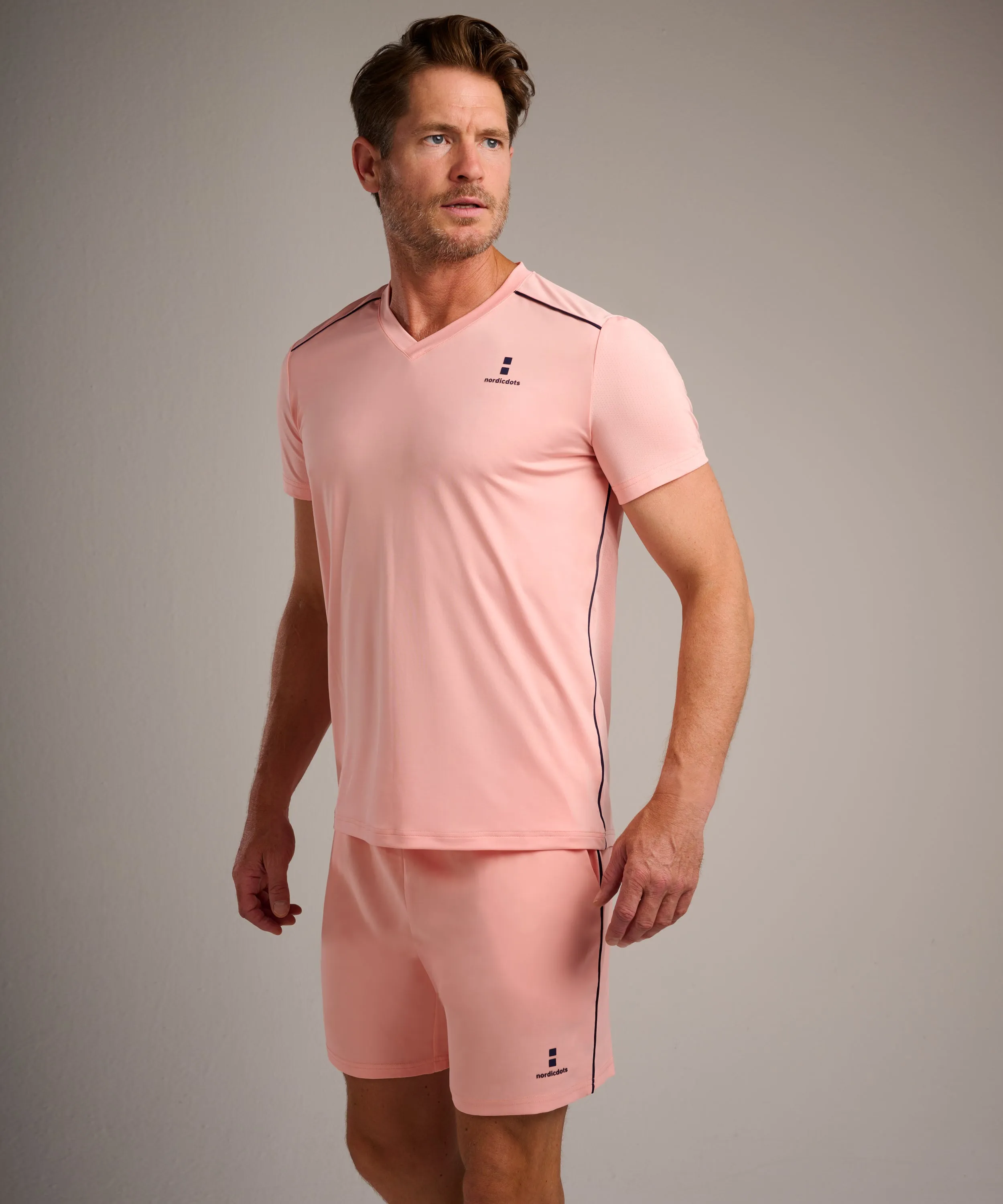 Performance V-Tee Peach
