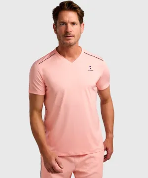 Performance V-Tee Peach