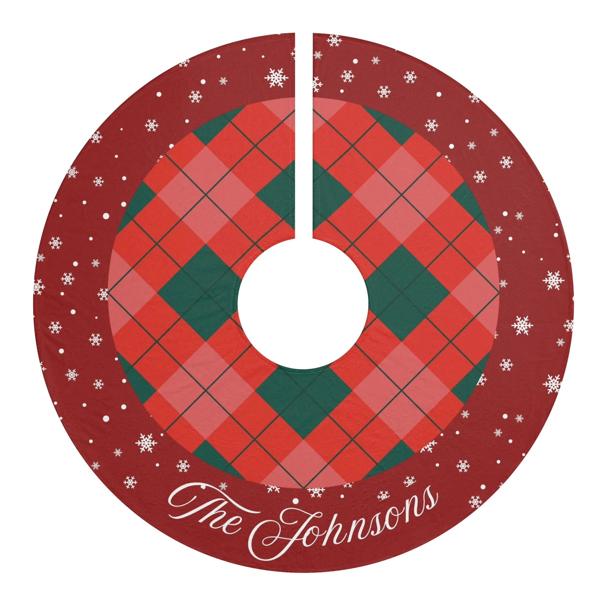 Personalized Christmas Tree Skirts, Christmas Gift