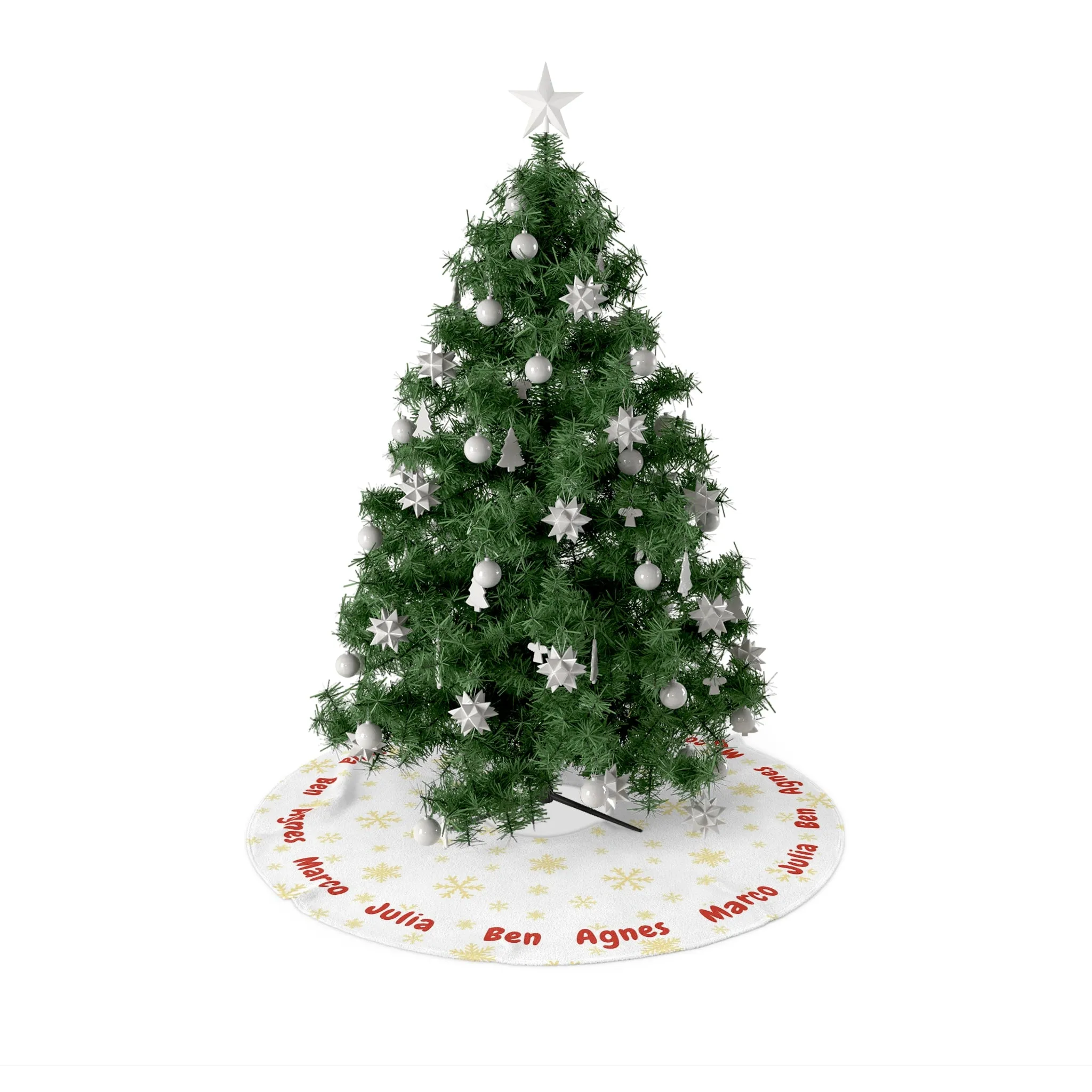 Personalized Christmas Tree Skirts, Christmas Gift