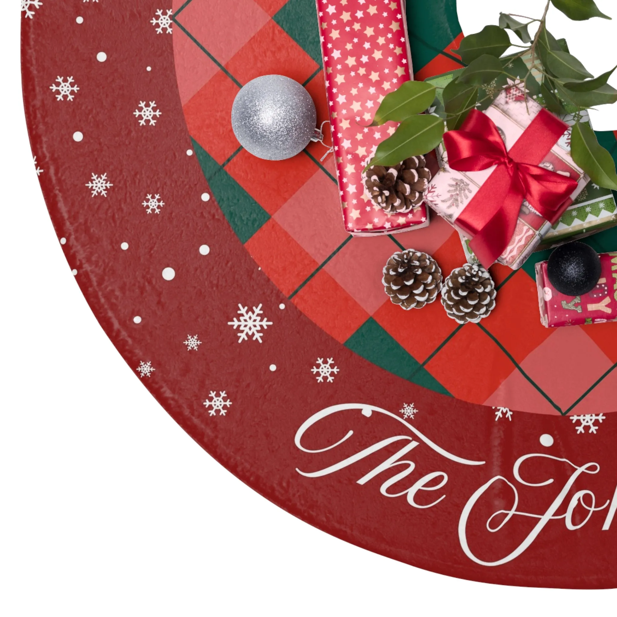 Personalized Christmas Tree Skirts, Christmas Gift