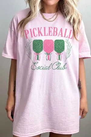 PICKLEBALL SOCIAL CLUB OVERSIZED TEE