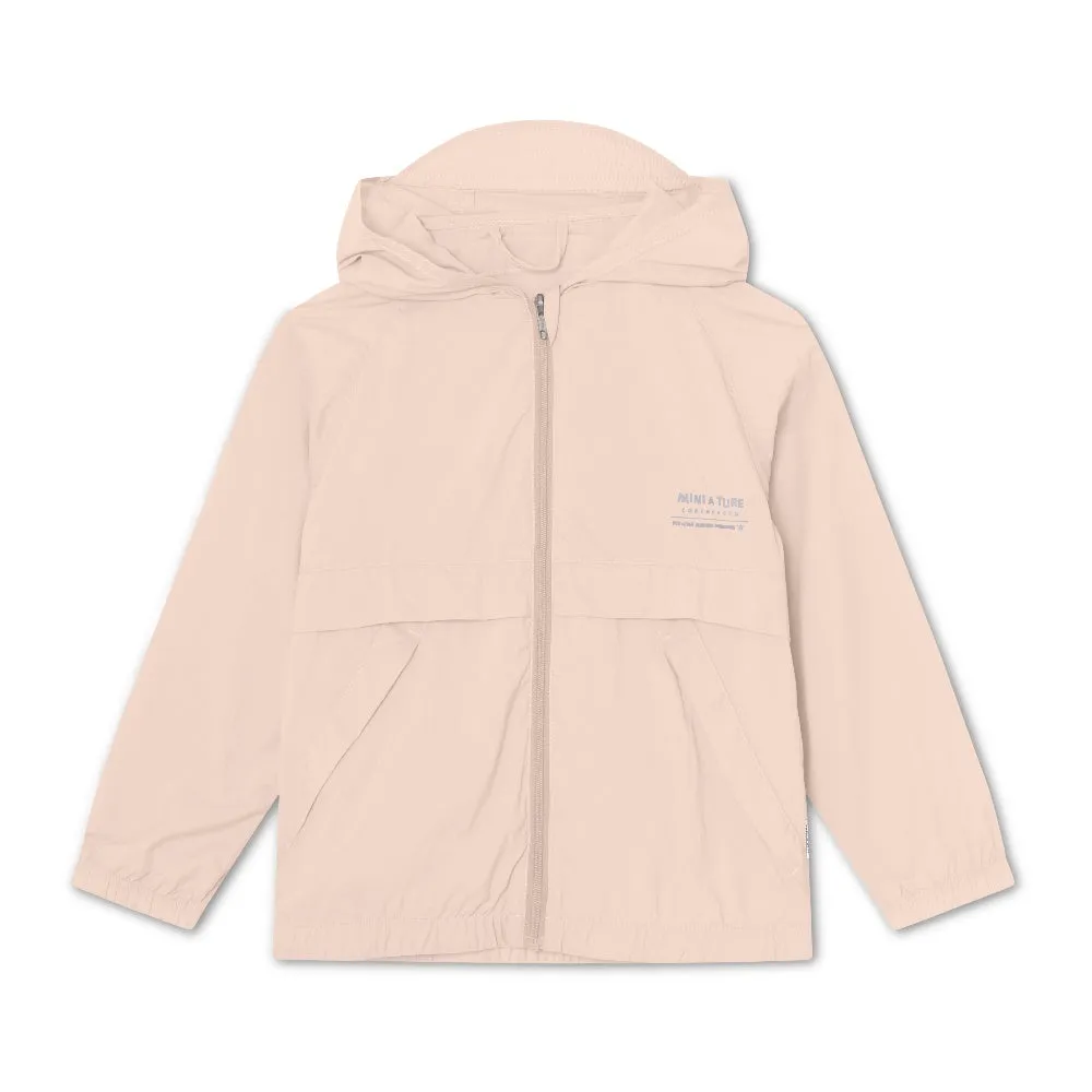 Pink Printed Logo Jacket