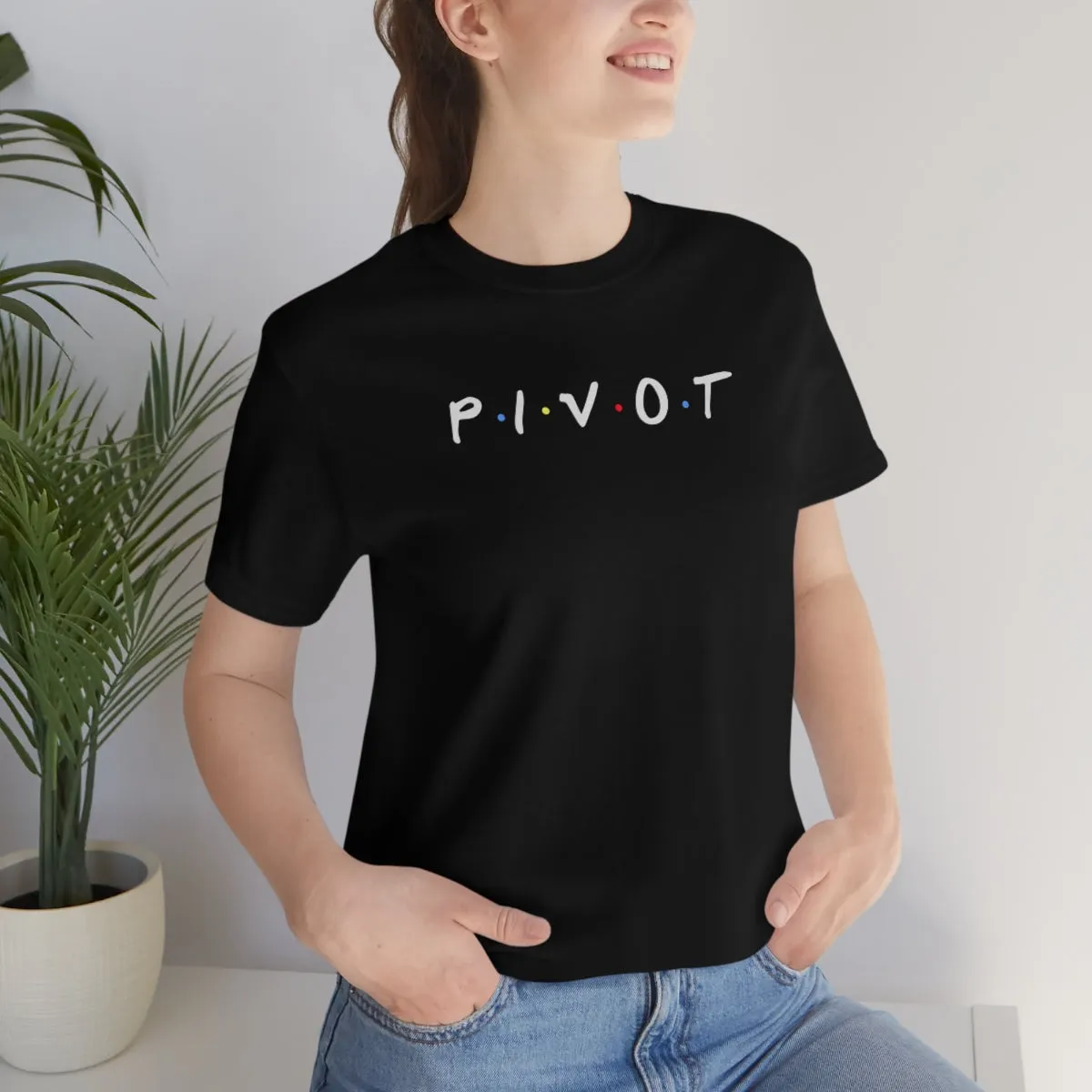 Pivot-Unisex Jersey Short Sleeve Tee