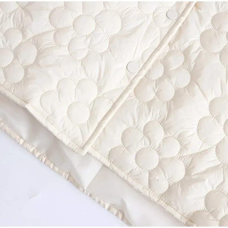 Pleasantly warm padded jacket, elegant