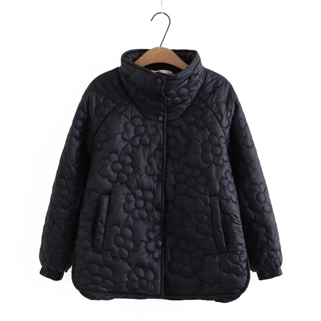 Pleasantly warm padded jacket, elegant