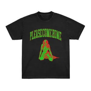 PLEASE COME HOME Lust Forever Tee (Black/Green)