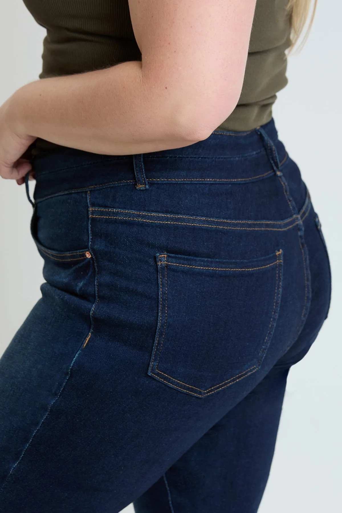 Plus Premium Stretch High Rise Bootcut Jeans, Pack of 6