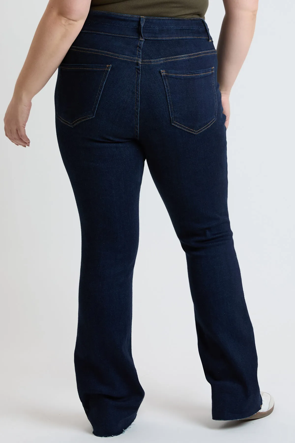 Plus Premium Stretch High Rise Bootcut Jeans, Pack of 6