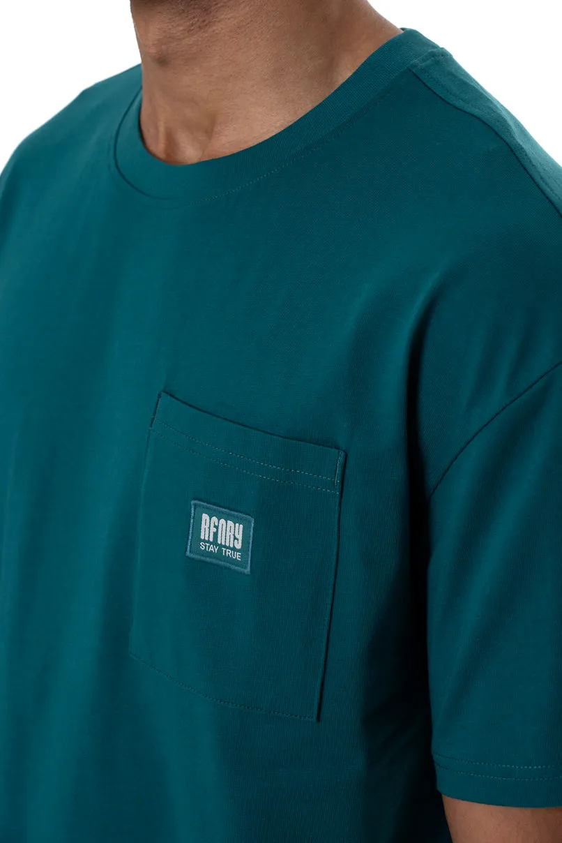 Pocket T-Shirt _ 152276 _ Teal
