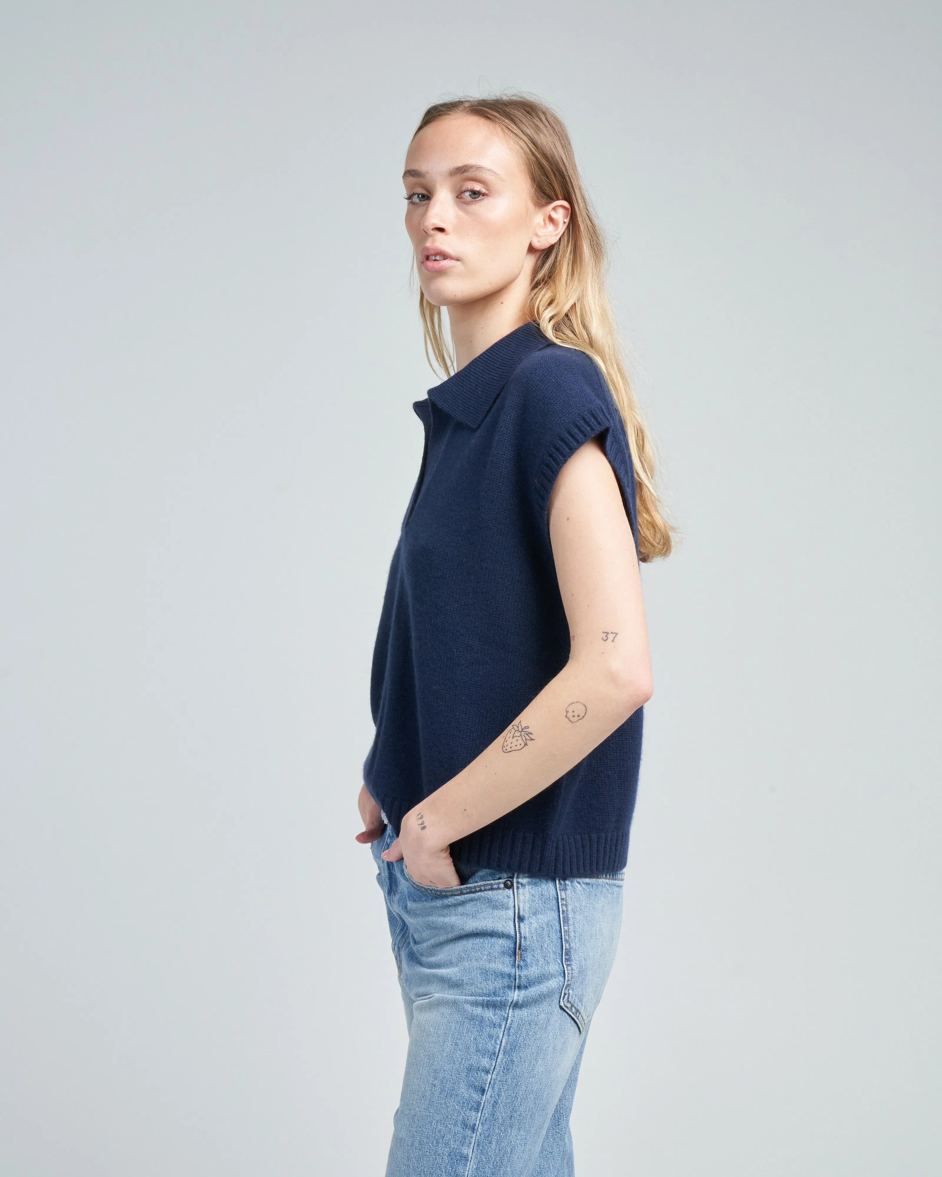 poloneck sweater