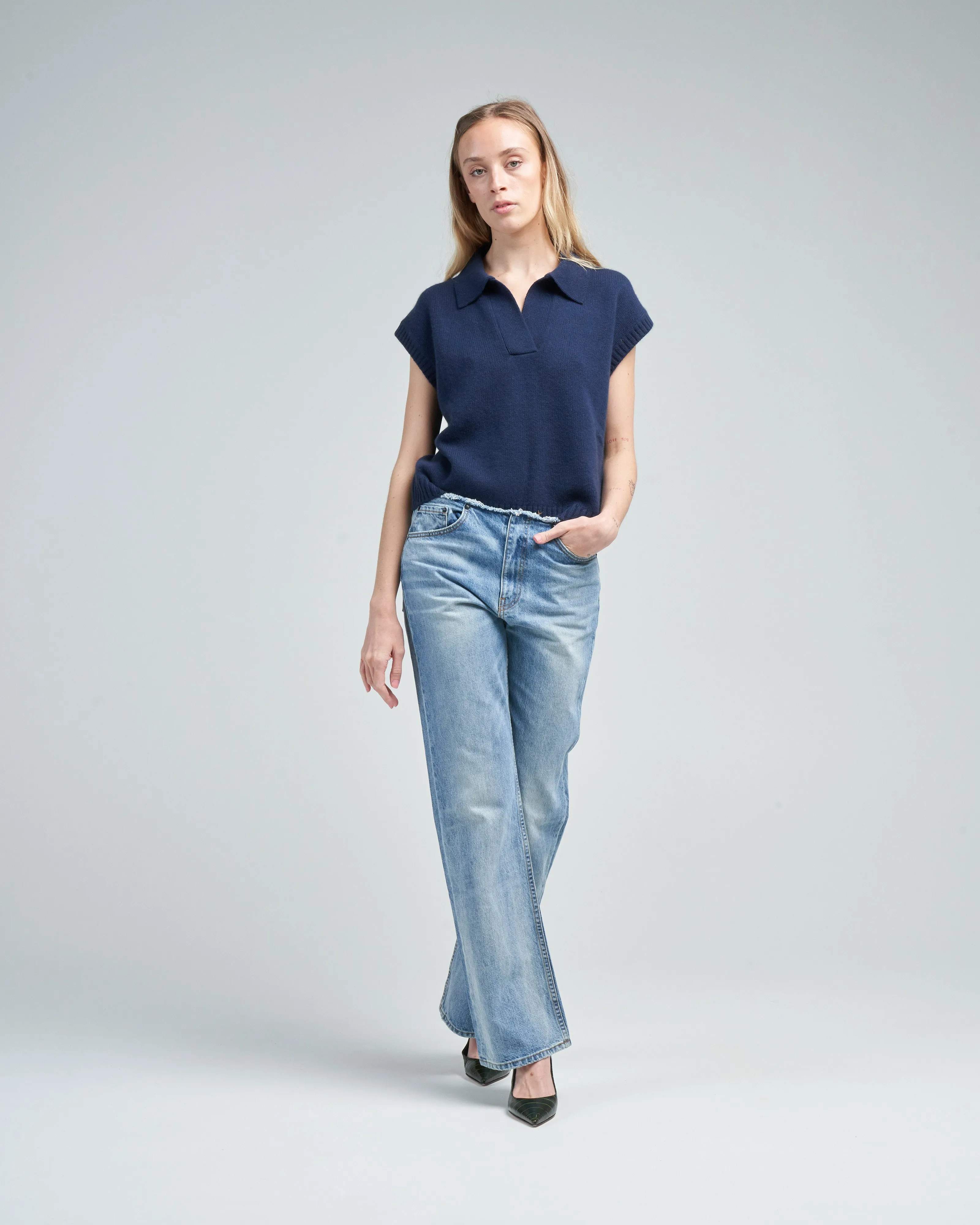 poloneck sweater