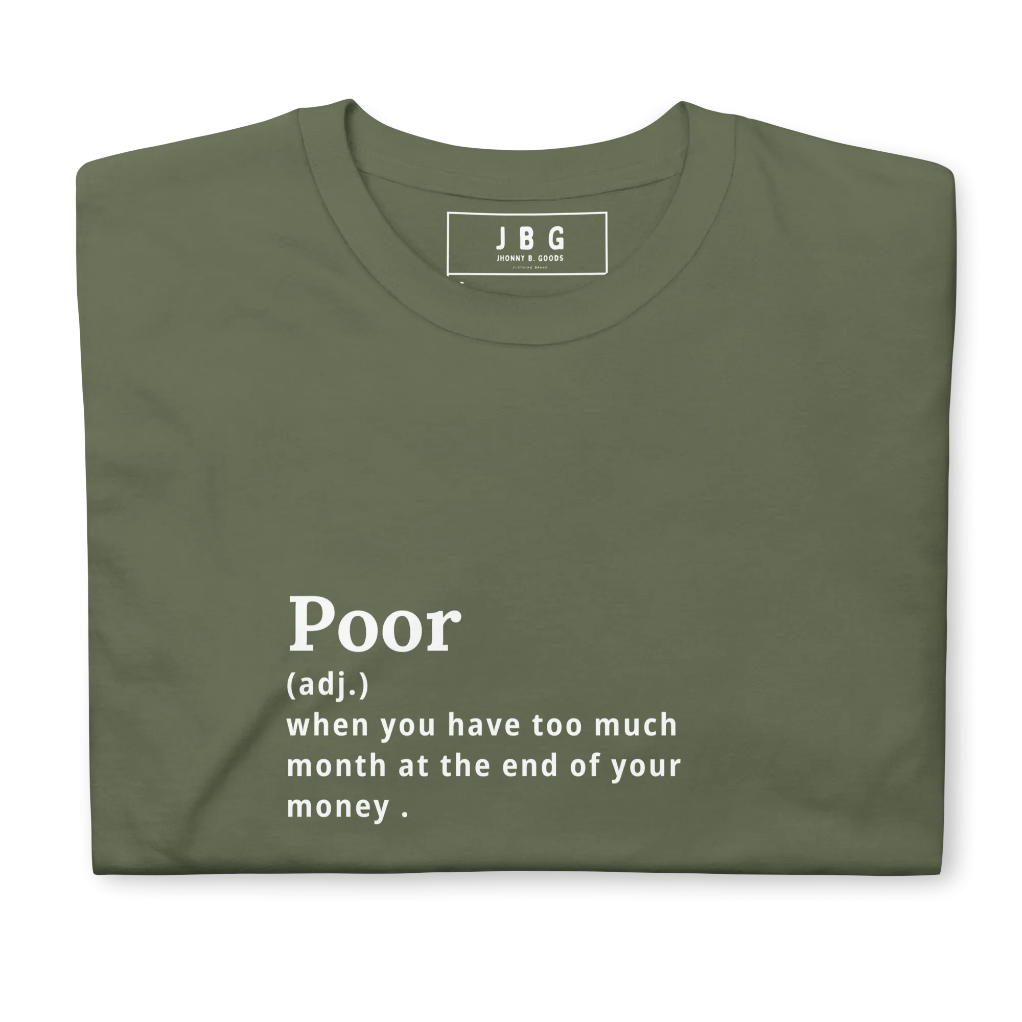 Poor - Women's Soft T-Shirt