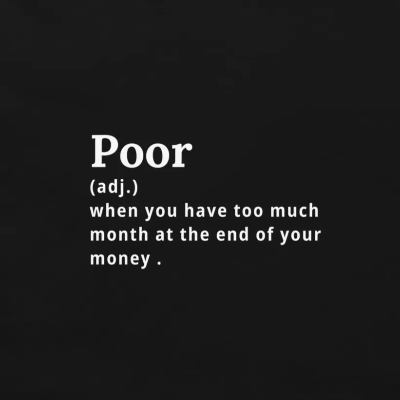 Poor - Women's Soft T-Shirt