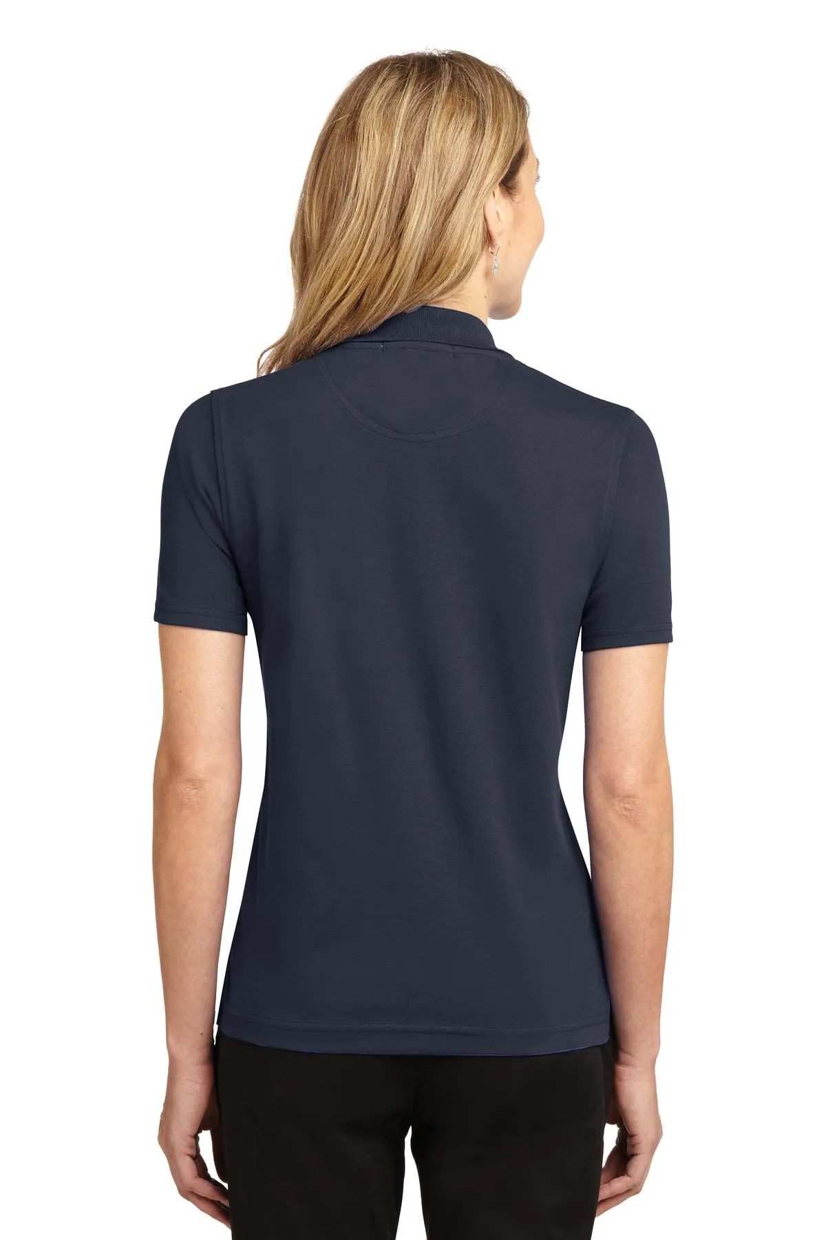 Port Authority Women's Rapid Dry Polo.  L455 Classic Navy