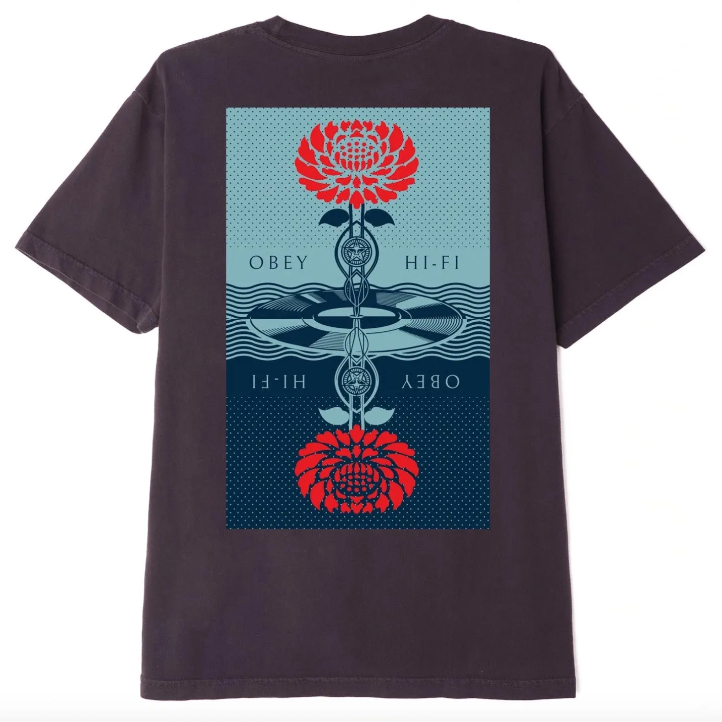 POST PUNK FLOWER ORGANIC T-SHIRT