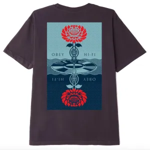 POST PUNK FLOWER ORGANIC T-SHIRT