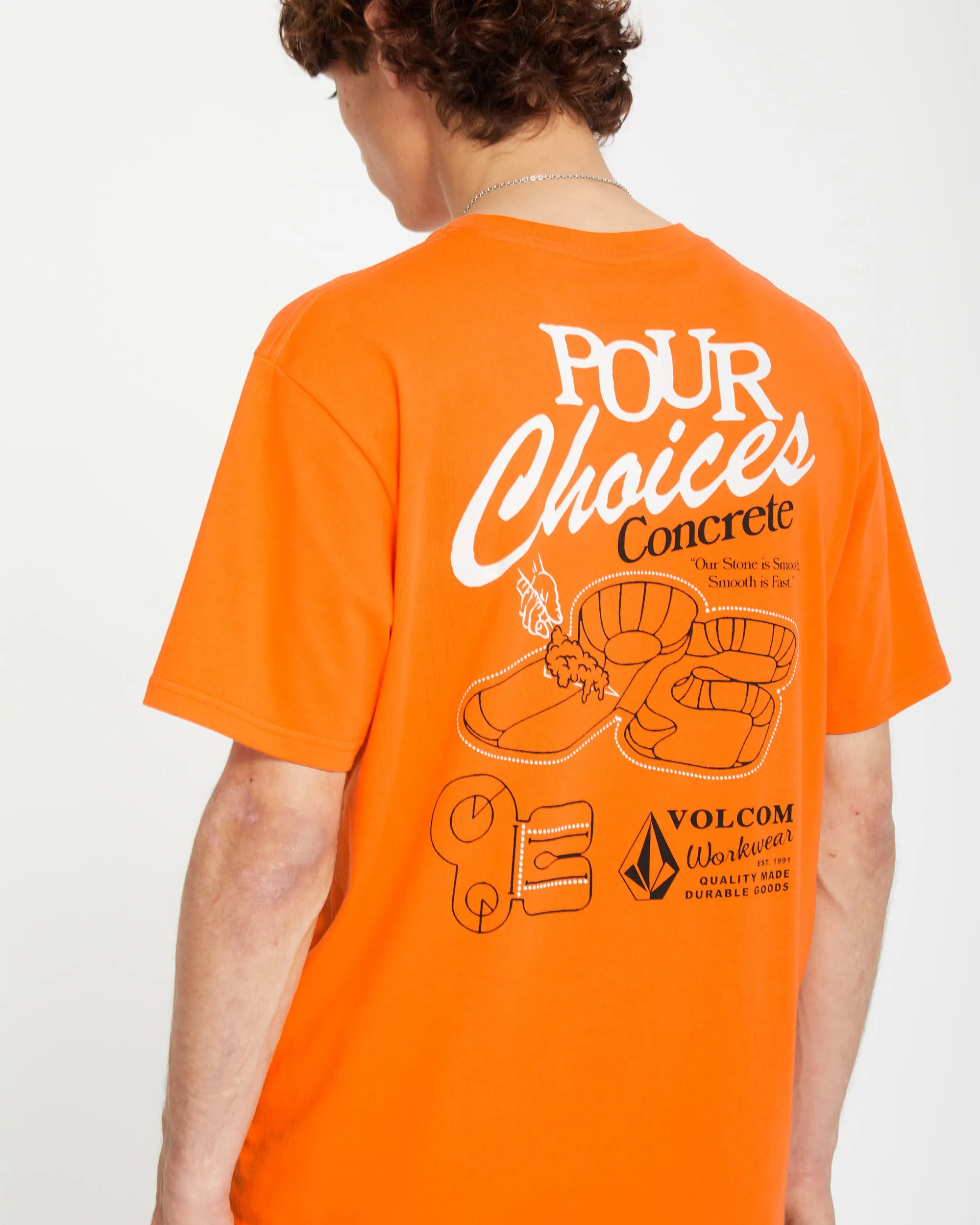 Pour Choices T-shirt - NEON ORANGE