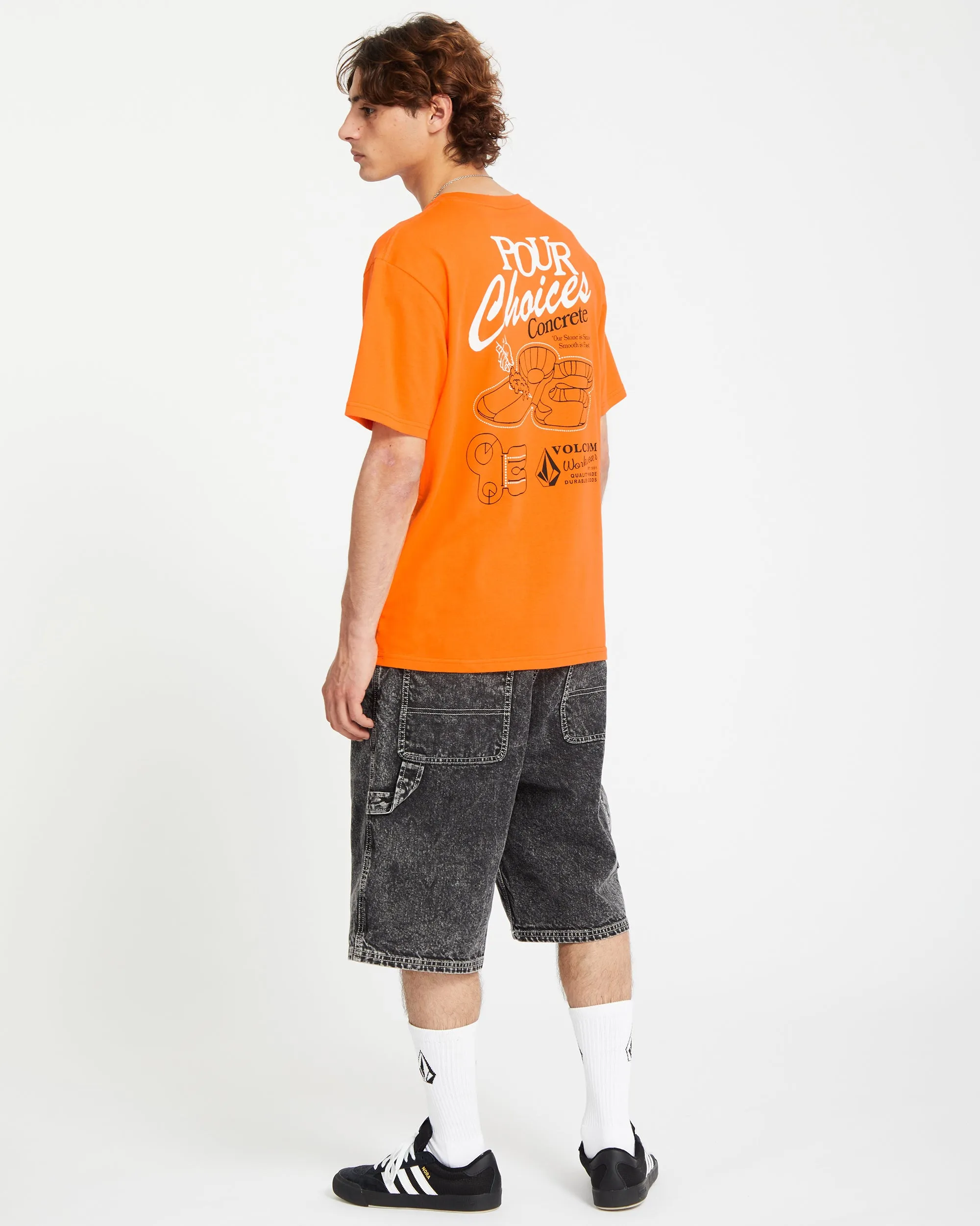 Pour Choices T-shirt - NEON ORANGE