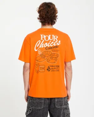 Pour Choices T-shirt - NEON ORANGE