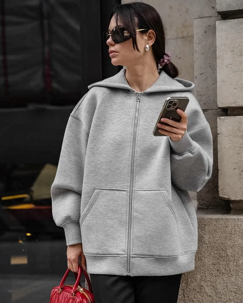 Premium Warm Hoodie ladies waistcoat