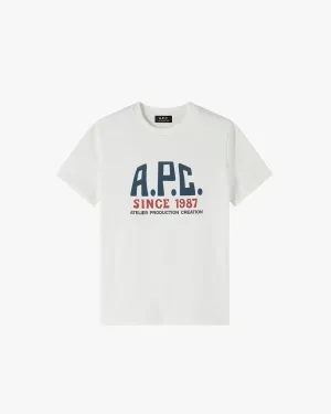 Print Label T-Shirt - White