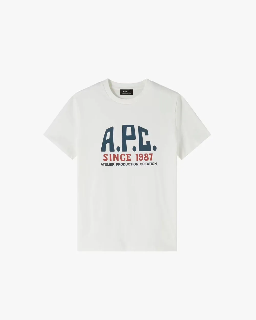 Print Label T-Shirt - White