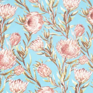 Printed Mini Matt Protea Classic Sky