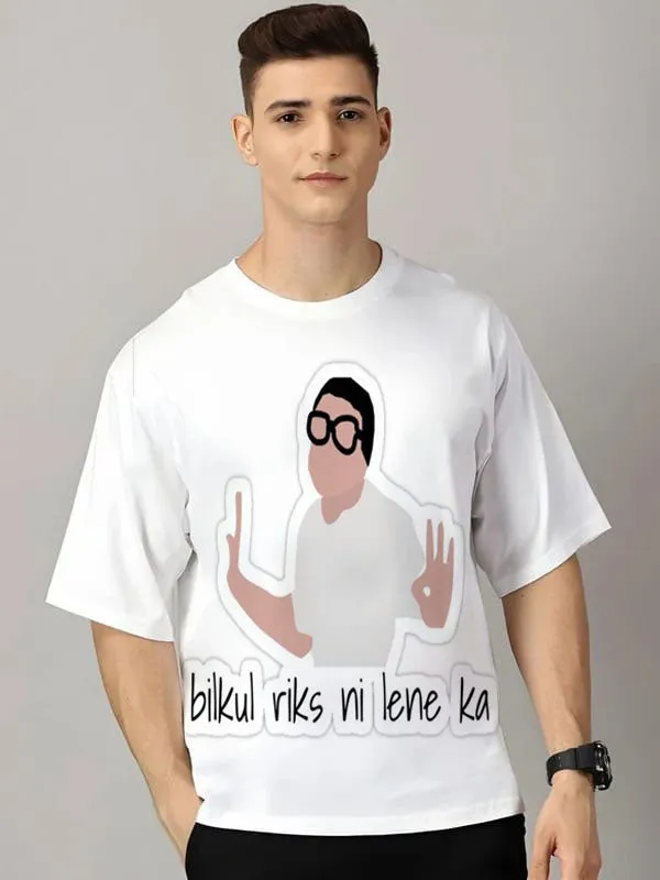 Printed Oversized T-shirt #07