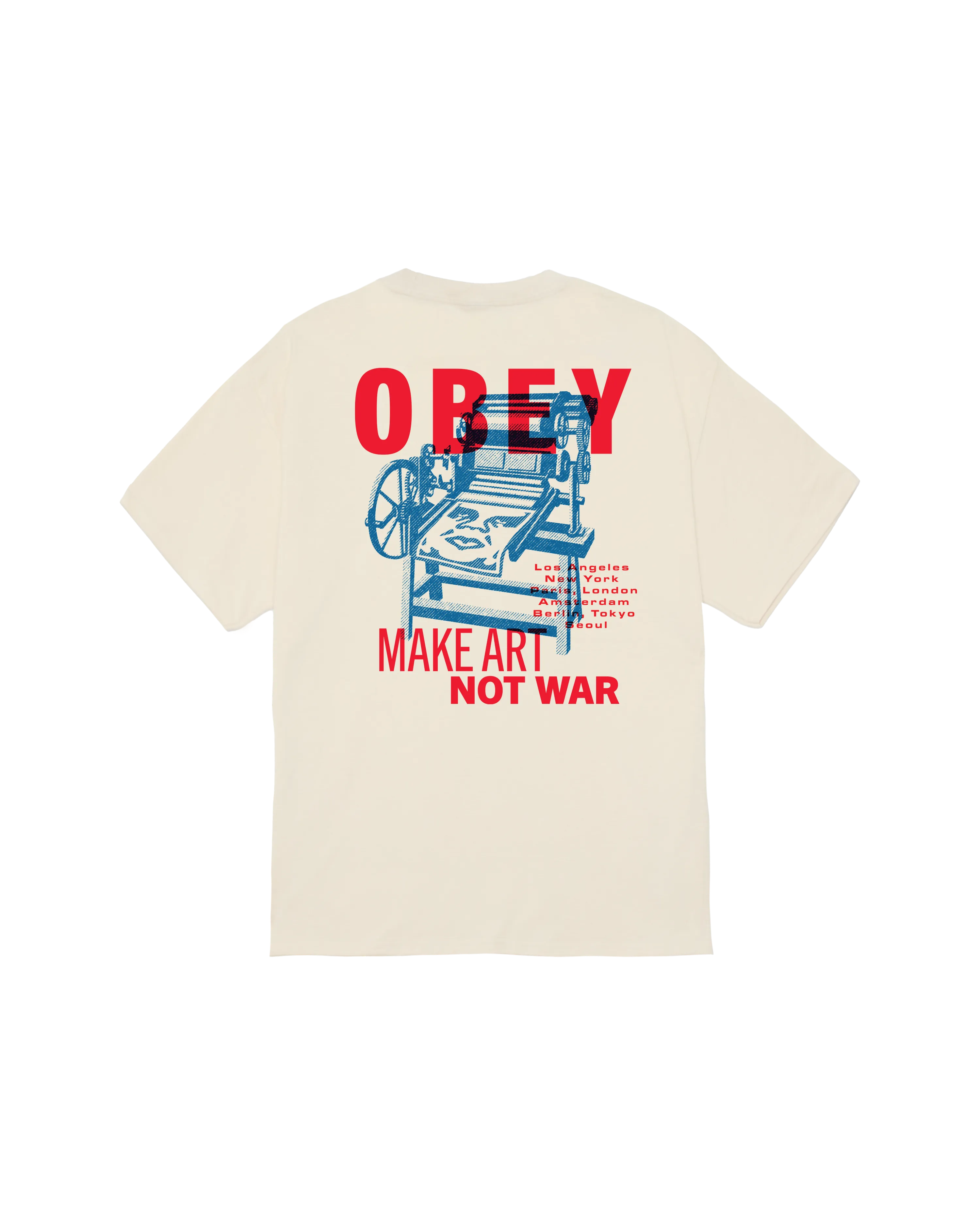 PRINTING PRESS MAKE ART CLASSIC T-SHIRT
