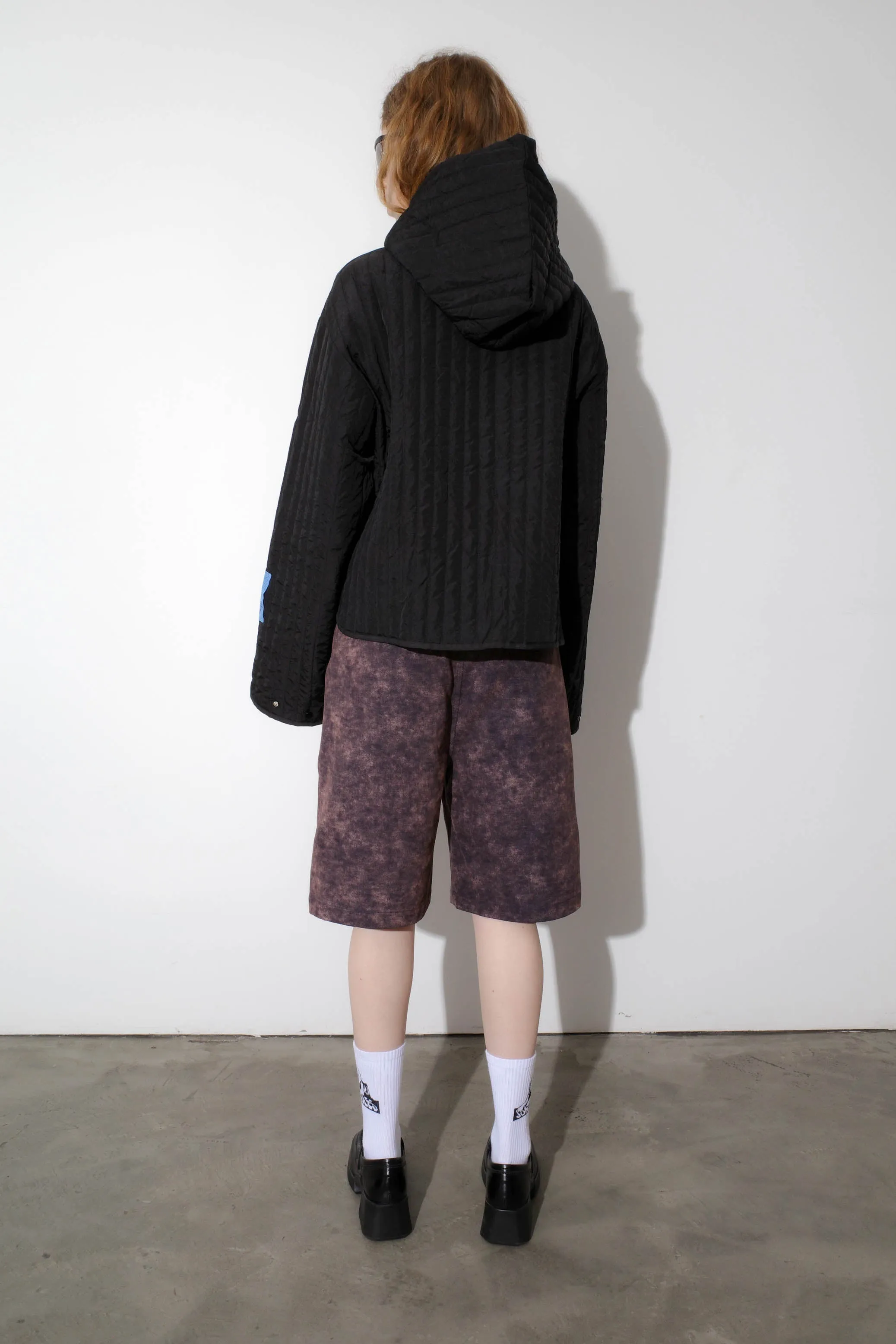 Quilted Nylon Pullover