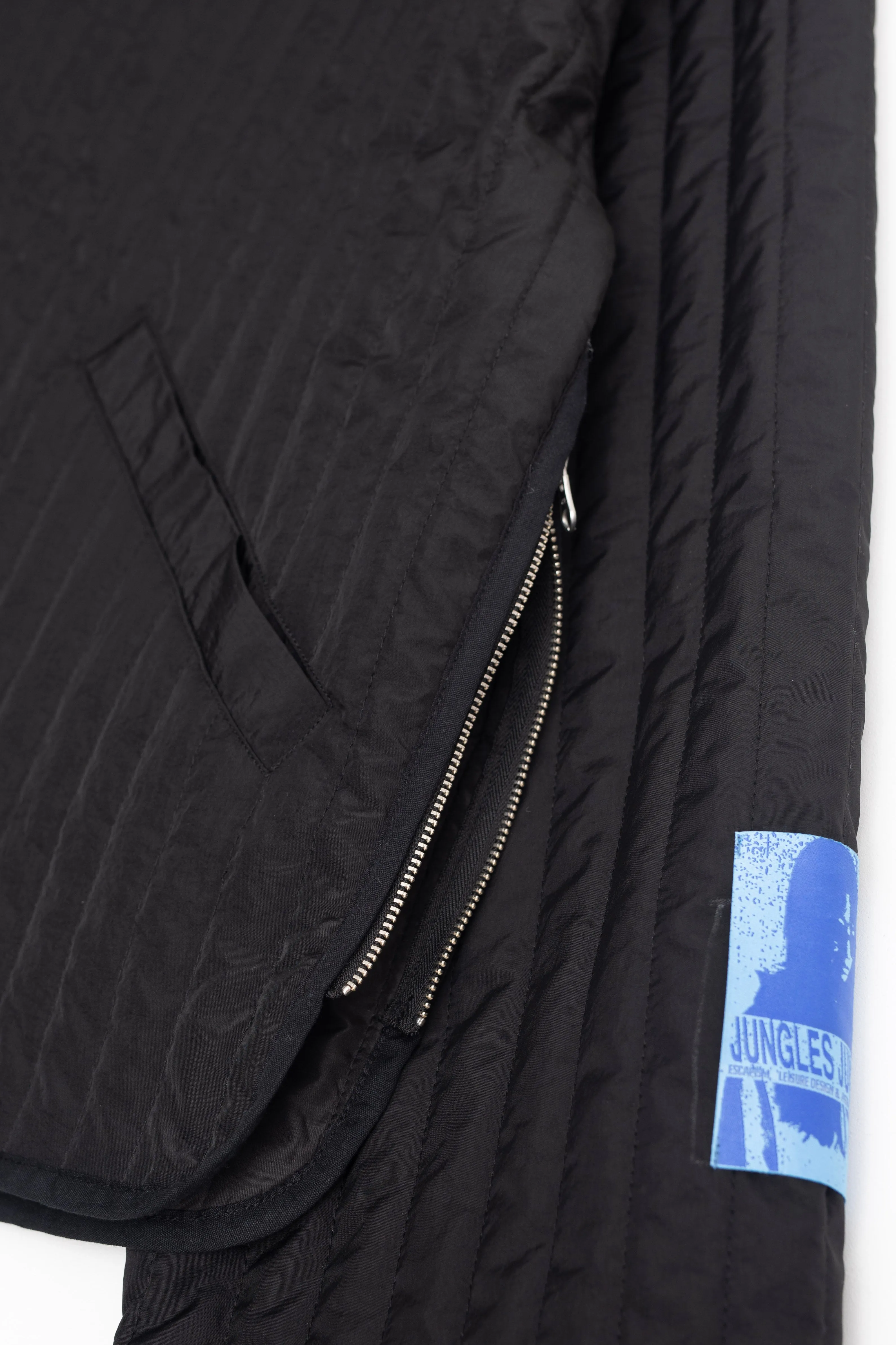 Quilted Nylon Pullover
