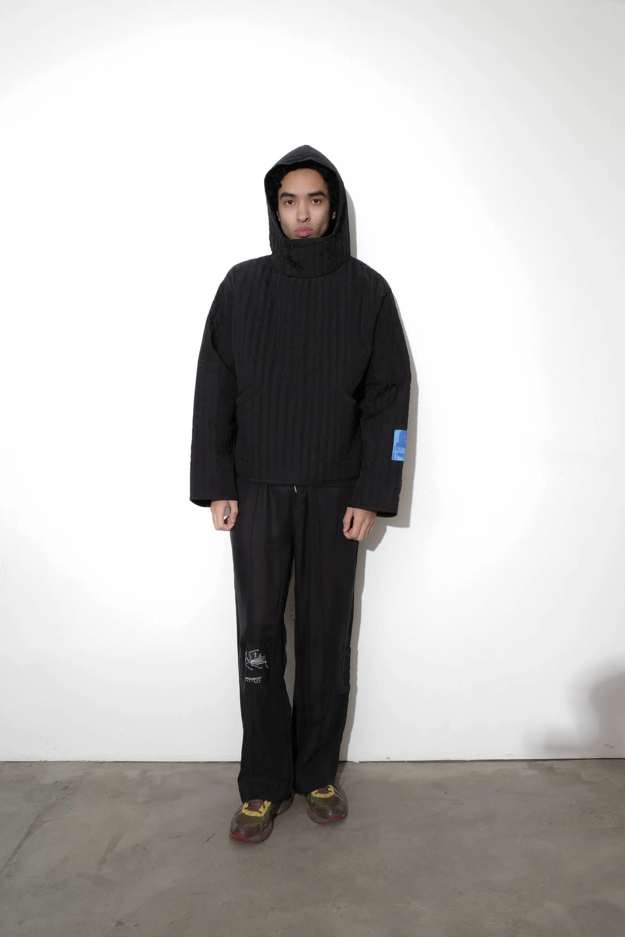 Quilted Nylon Pullover