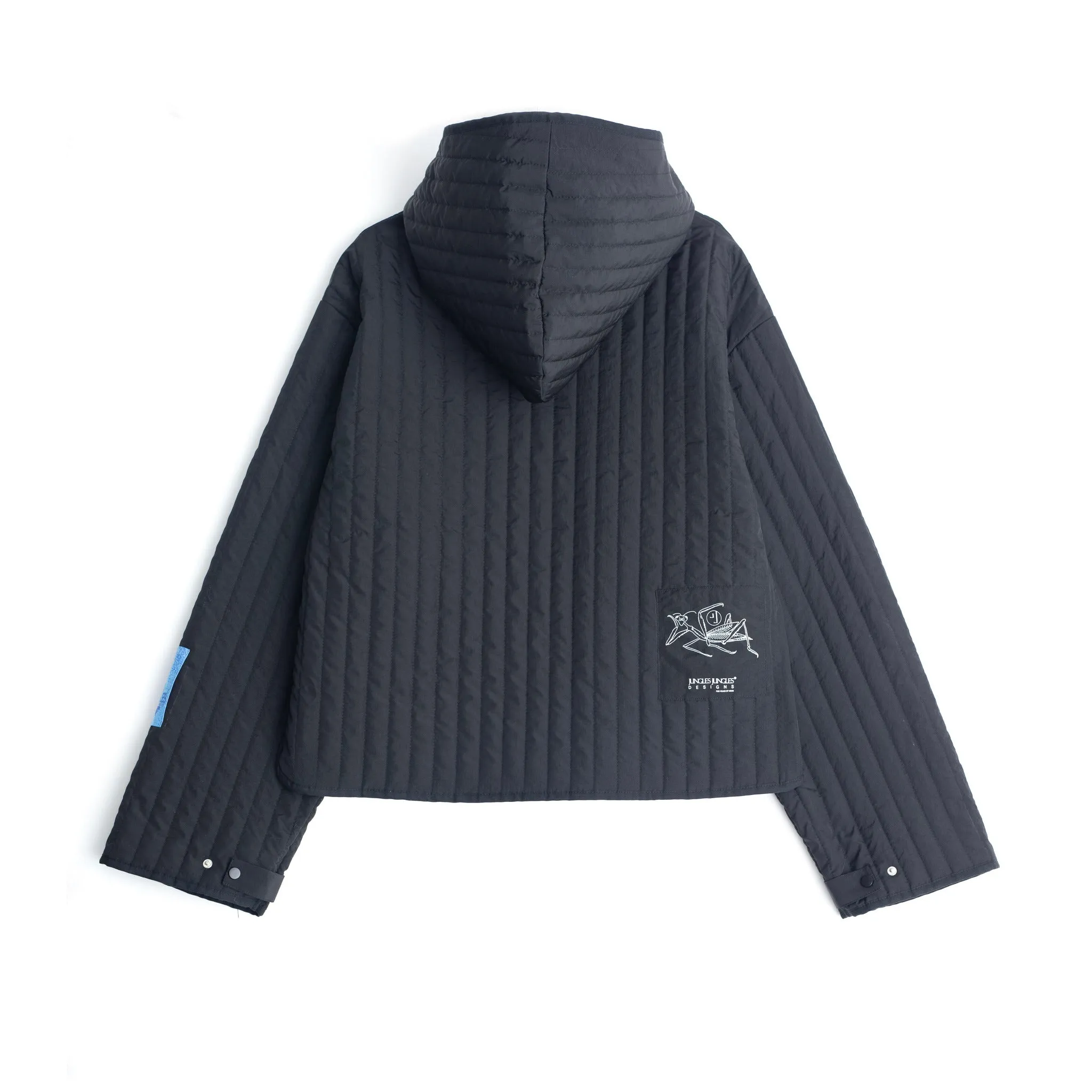 Quilted Nylon Pullover