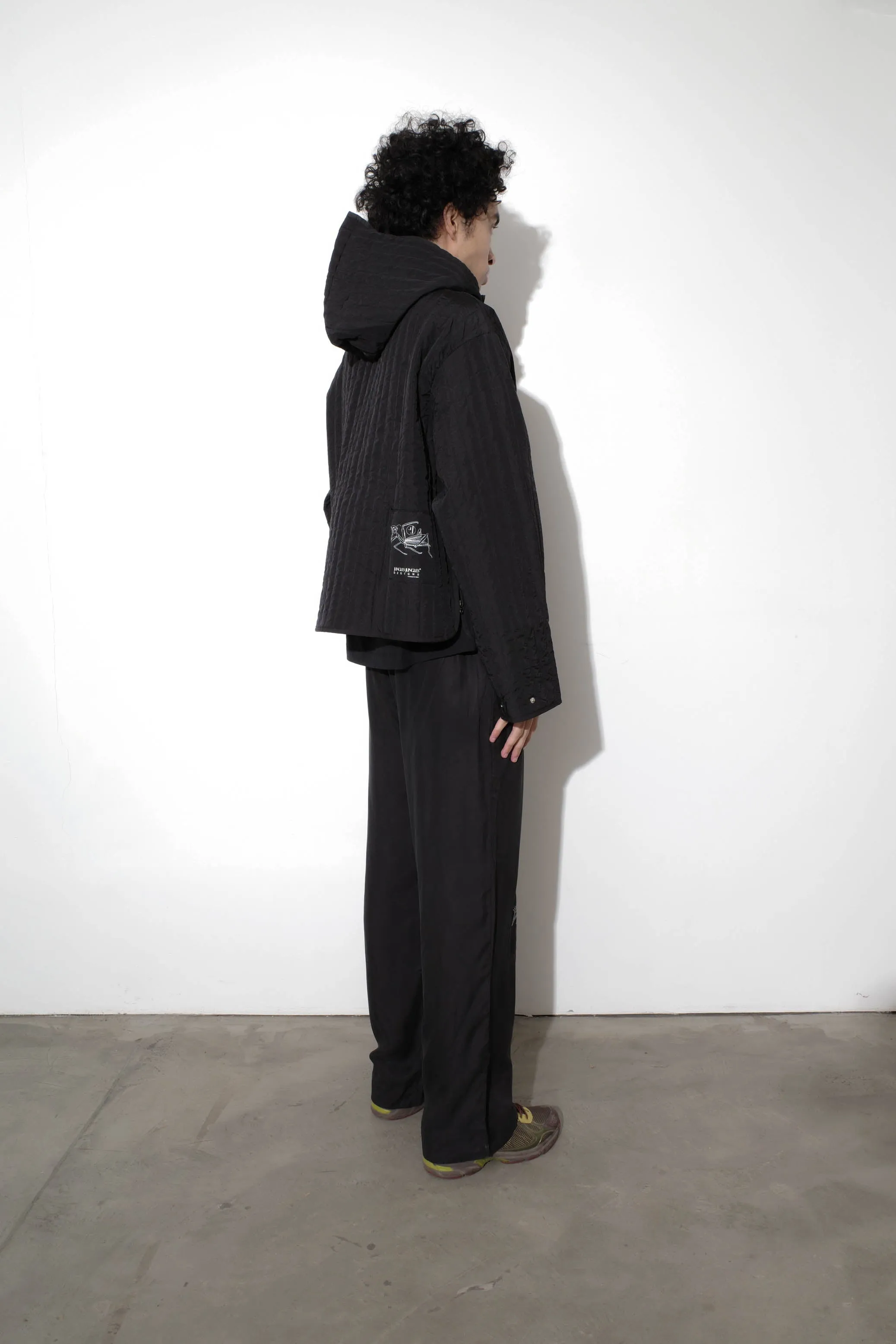 Quilted Nylon Pullover