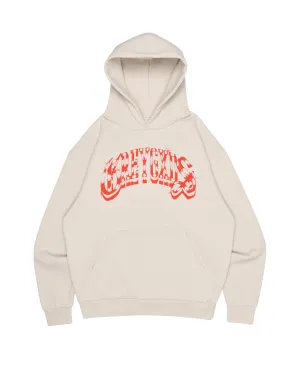 "Ballpoint Logo" Hoodie - (Bone)