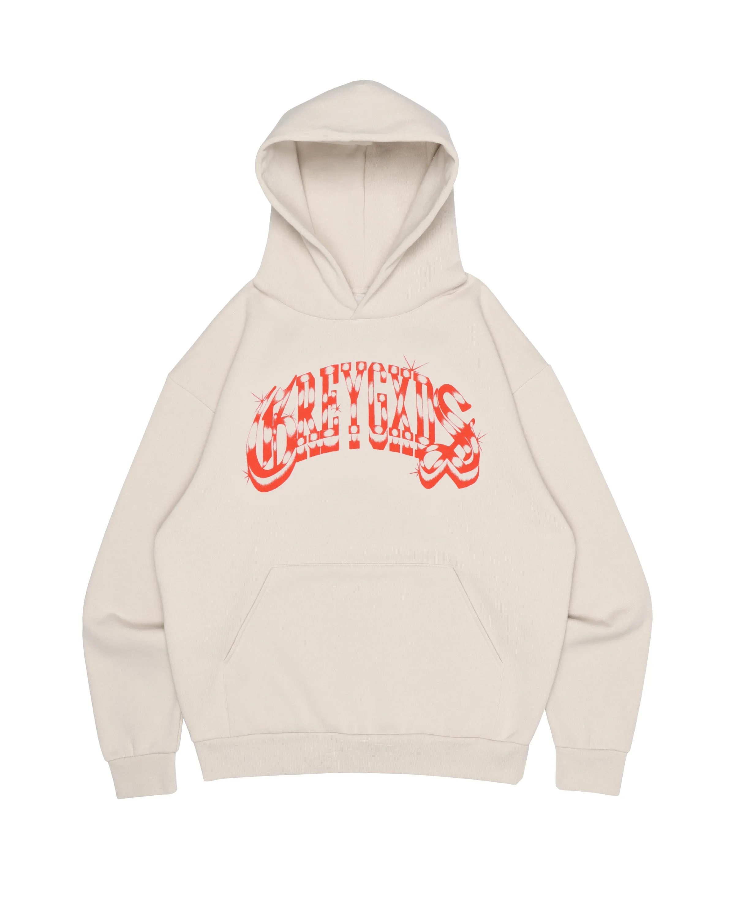 "Ballpoint Logo" Hoodie - (Bone)