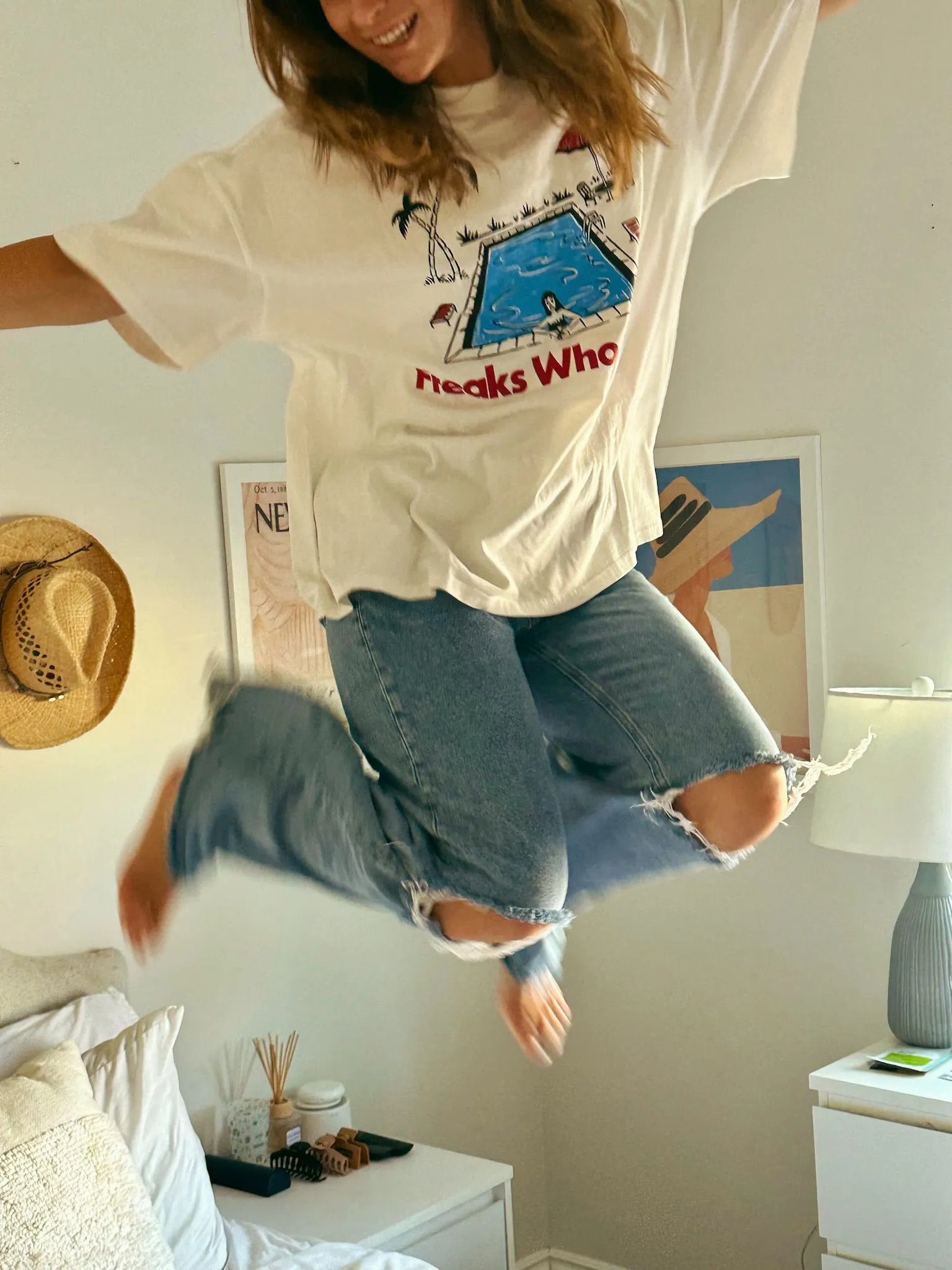 "Freaks Who Surf" Oversized Tee