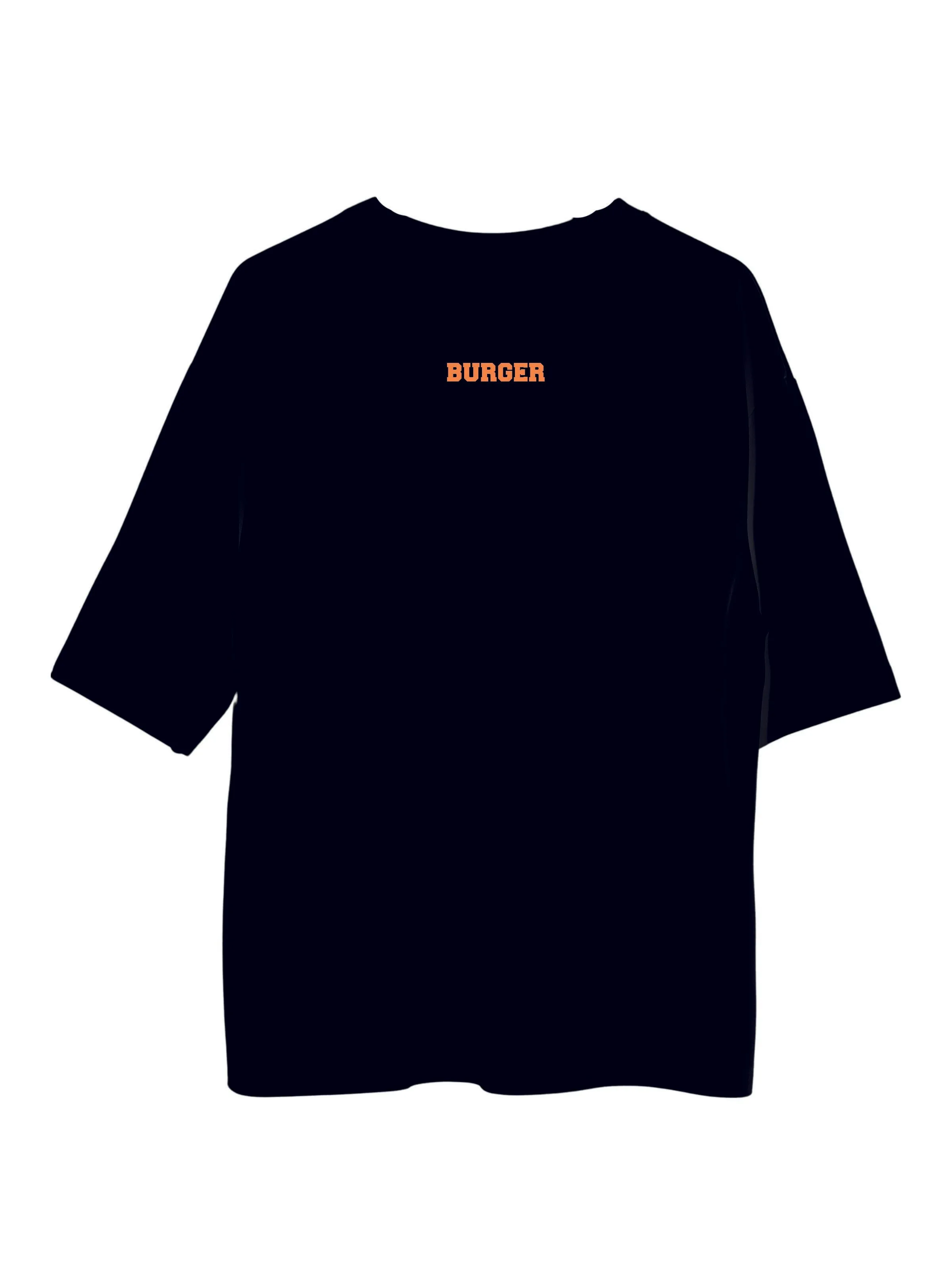 Rave & Wave (Holographic): Burger Bae Drop sleeved Unisex Tee