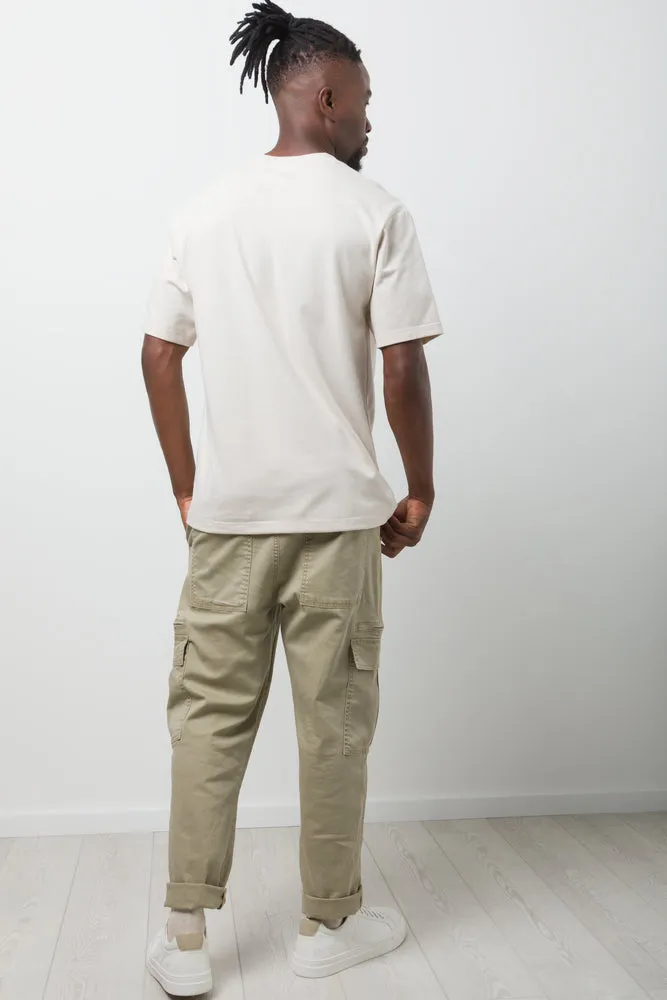 Relaxed Short Sleeve T-Shirt Natural