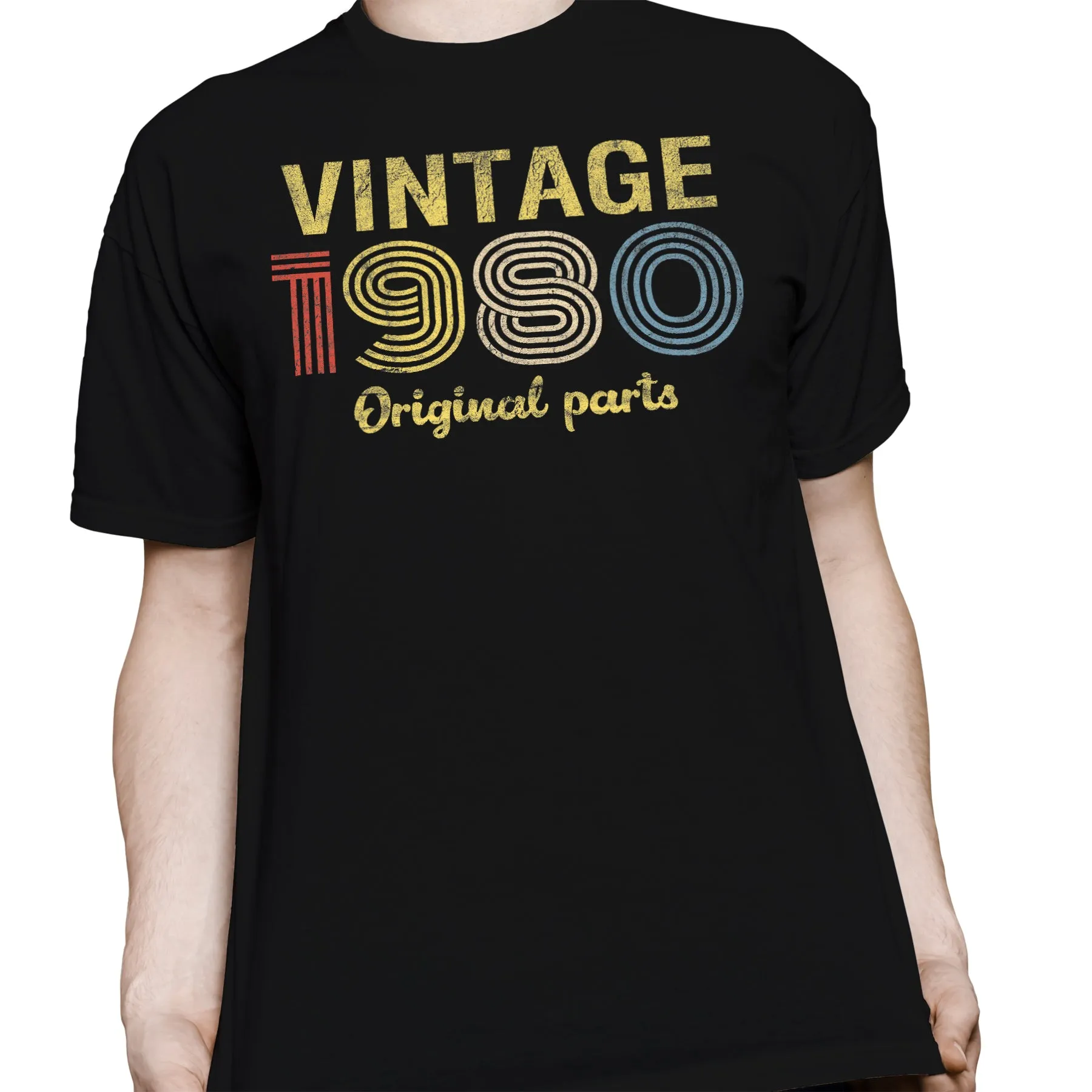 Retro Birthday - Vintage 19XX Original Parts - Choose The Date