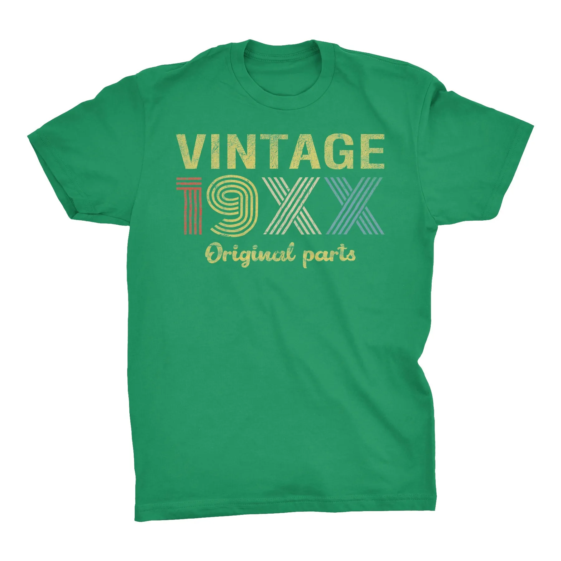 Retro Birthday - Vintage 19XX Original Parts - Choose The Date