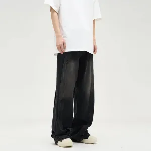 Retro Washed Jeans Pants