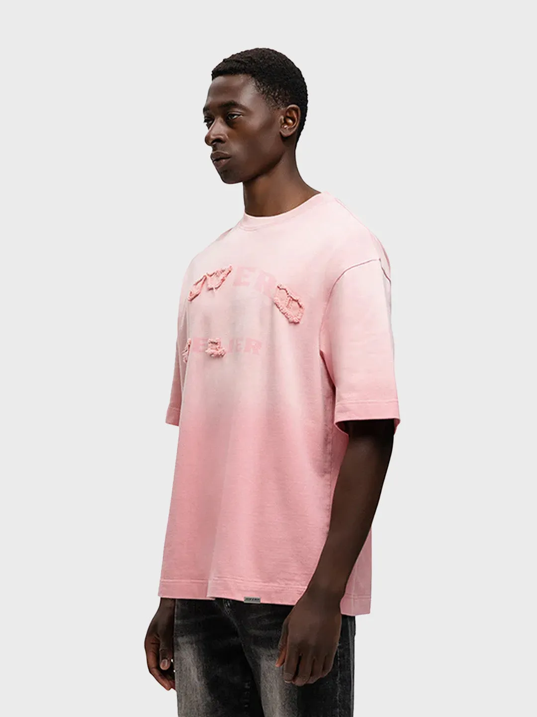 Rivero Statement T-Shirt | Washed Pink